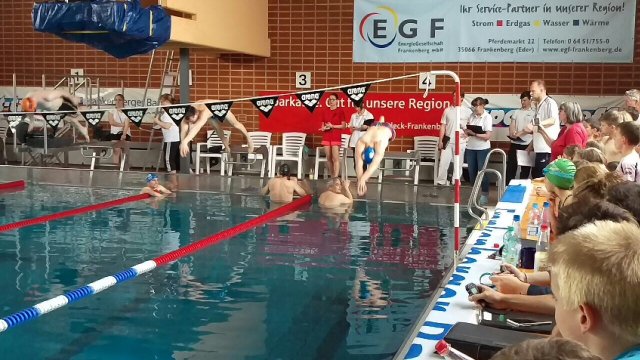 Maischwimmen Frankenberg 2017