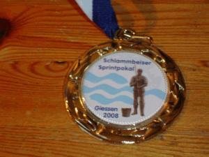 Medaille Schlammbeiser Schwimmfest