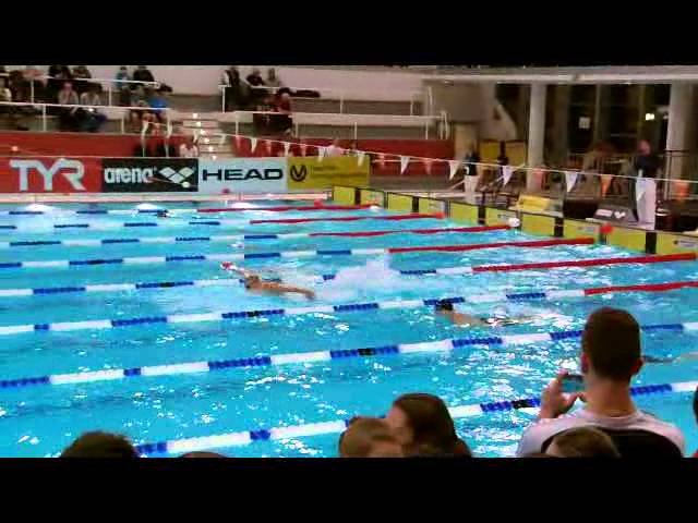 DKM2014 A-Finale 200 Schmetterling Deutsche Kurzbahnmeisterschaften Schwimmen