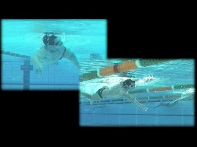 Ian Thorpe in Split Screen Super Slow Motion Freestyle