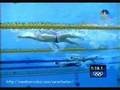 EVF swimmers  shown in four competitive swimming strokes some turns