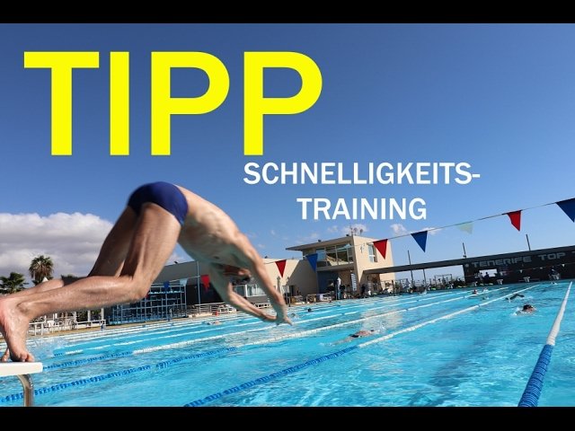 SCHWIMMEN und TRAINING: Schnelligkeit