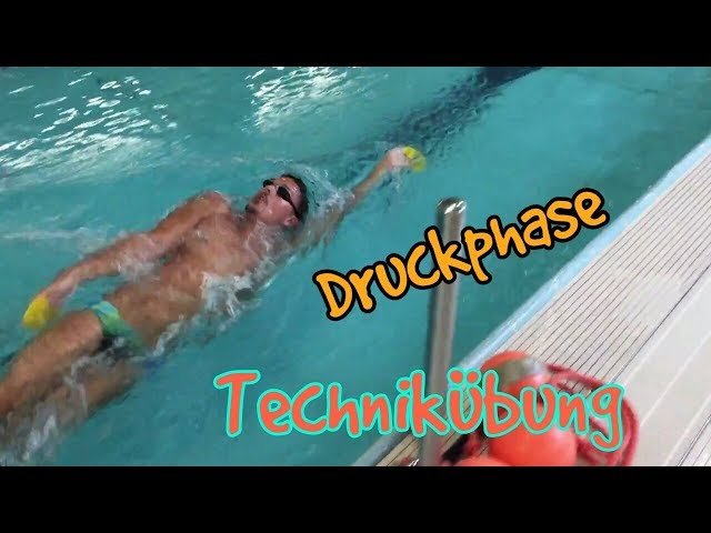 Rücken-Wechselzug / Druckphase + Zuglänge trainieren