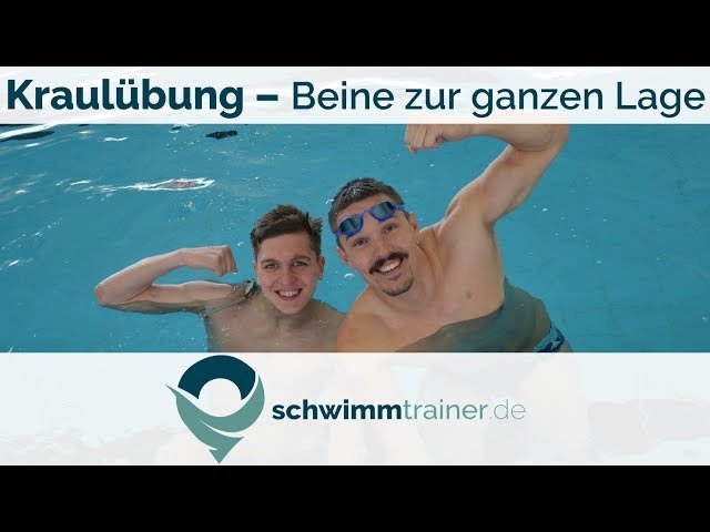 Kraulübung - Vom Beinschlag zur ganzen Lage