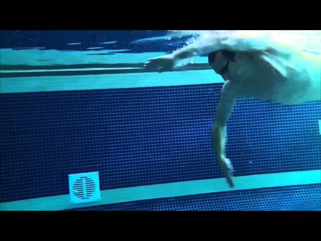 Front crawl catch phase analysis