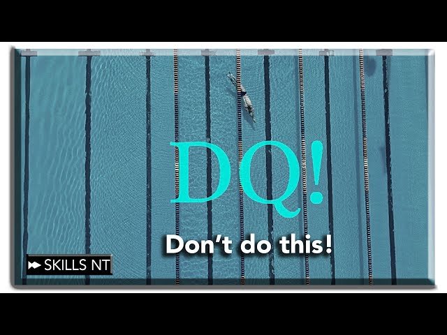 28 ways you can get disqualified. Swimming rules and regulations according to FINA