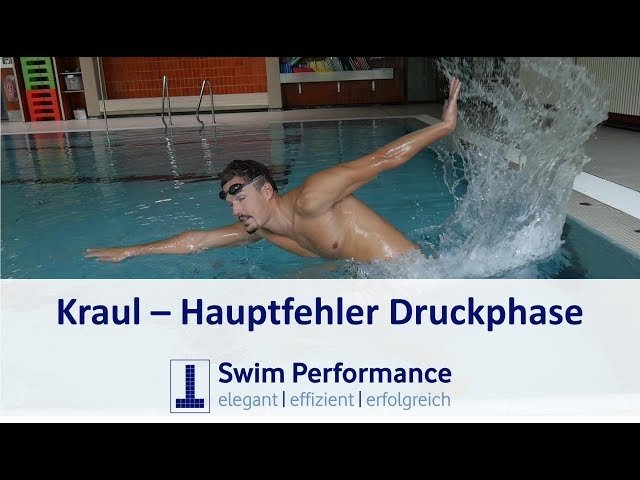 Kraul - Hauptfehler Druckphase