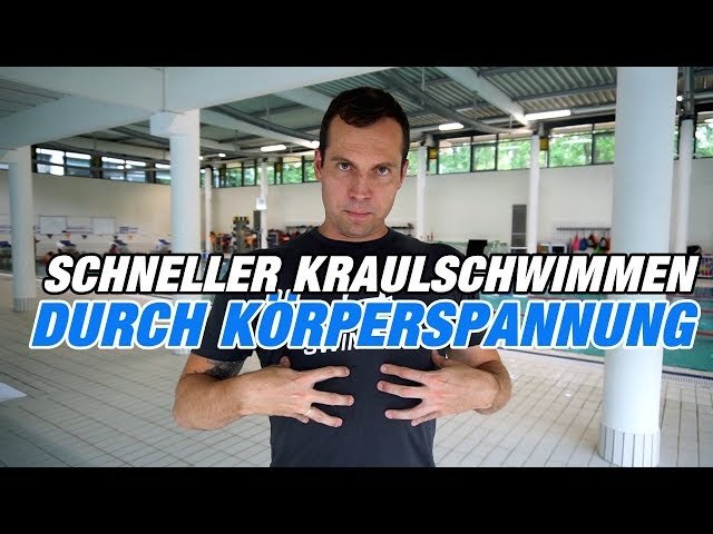 Schneller Kraulschwimmen durch Körperspannung (+1 simple Übung) | SWIMAZING UNIVERSITY