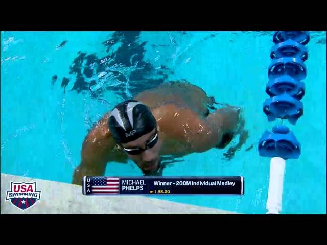 2016 Arena Pro Swim Series at Austin Men’s 200m IM A Final