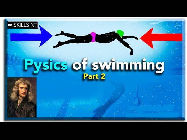 Isaac Newton will help you swim faster