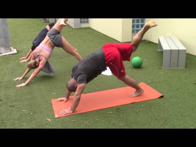 Yoga with World Championship Medalists Mitch Larkin and Madi Wilson