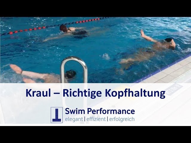 Kraul - richtige Kopfhaltung - Technikübung