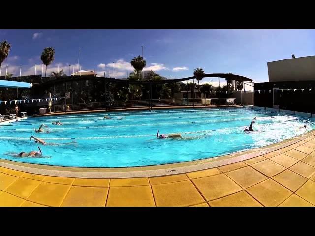 Technikübung: Schwimmen mit Schnorchel