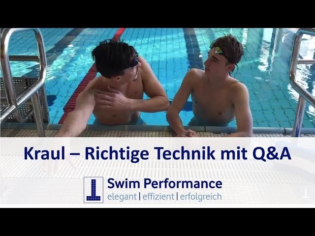 Richtige Kraultechnik - Fragen und Antowrten