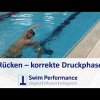 Rücken - Druckphase korrekt ausführen