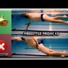 Freestyle Friday #3 :: Lift your legs while swimming in a horizontal position - push down - float