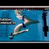 Backstroke swimming basic technique Tuesday #3 - floating