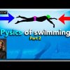 Isaac Newton will help you swim faster. Physics of swimming part 2