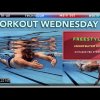 Freestyle swimming workout. Underwater kick / distance per stroke. Workout Wednesday #2
