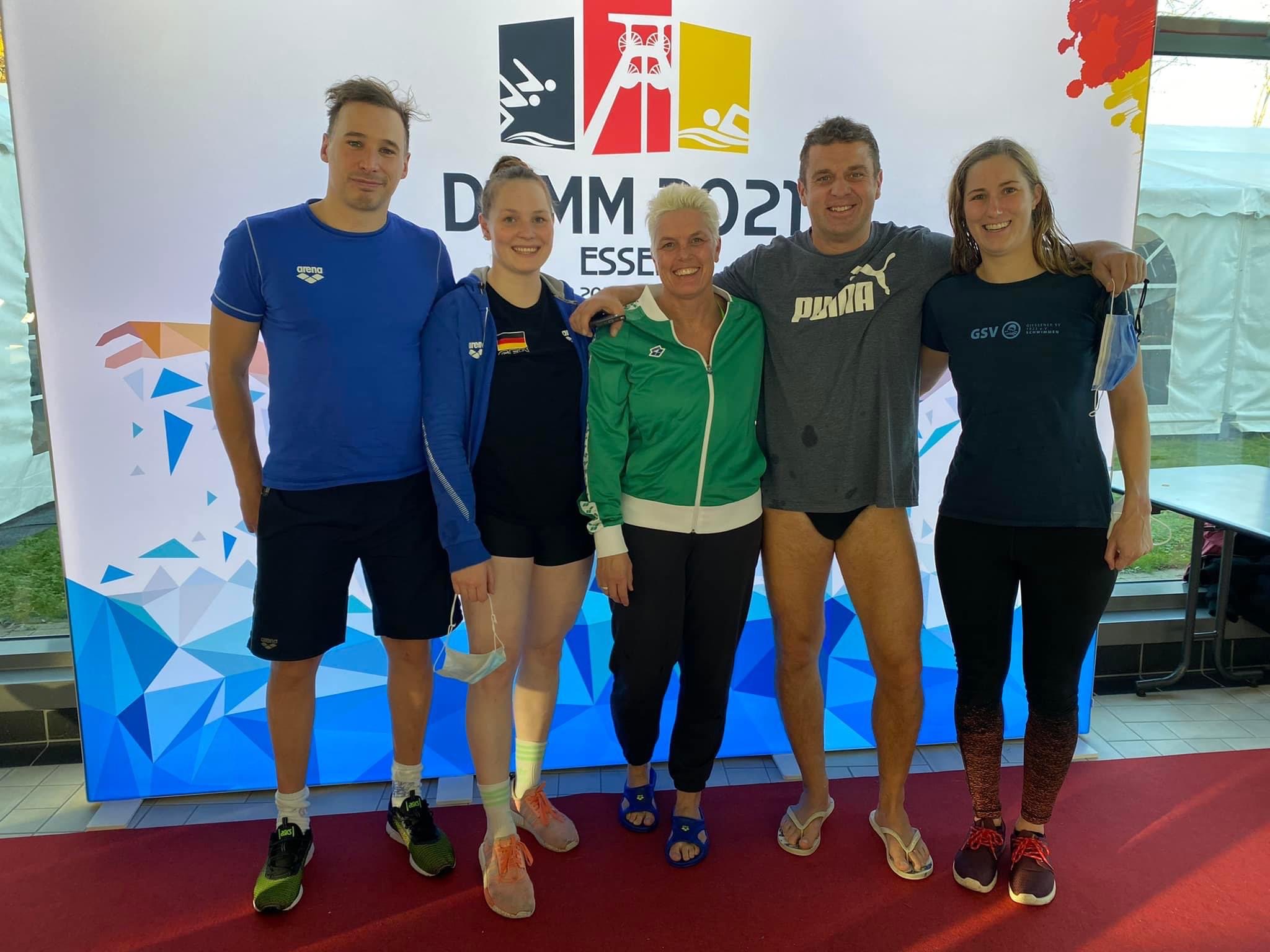 Wetzlar  und Essen: GSV Schwimmer sammeln Vizemeistertitel