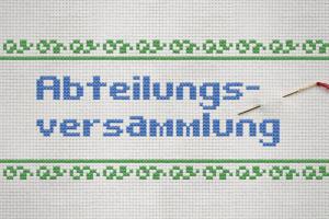 abteilungsversammlung 2016